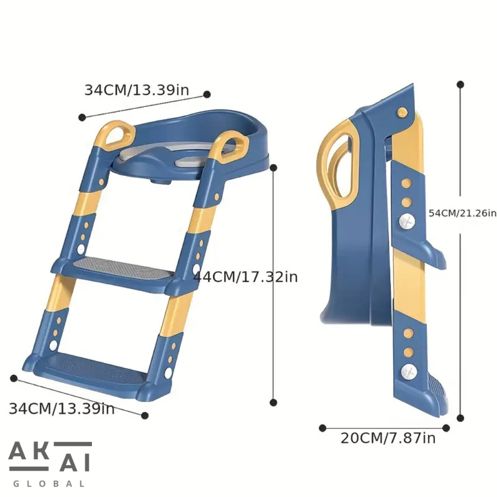 MiniLoo™ Asiento/Escalera para inodoro infantil